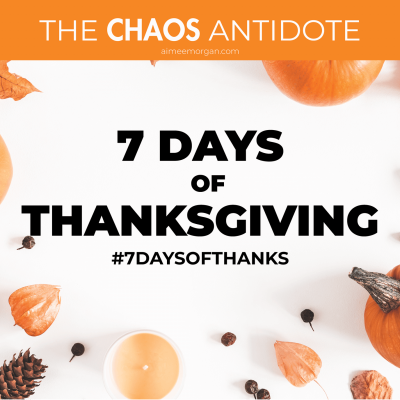 7 Days of Thanksgiving